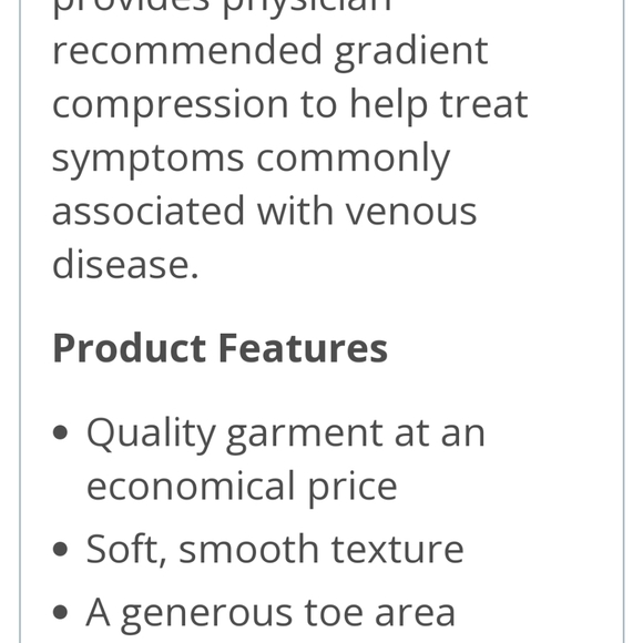 Double leg compression stockings size XL - Picture 3 of 3